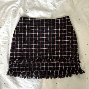 Zara Tweed Mini Skirt